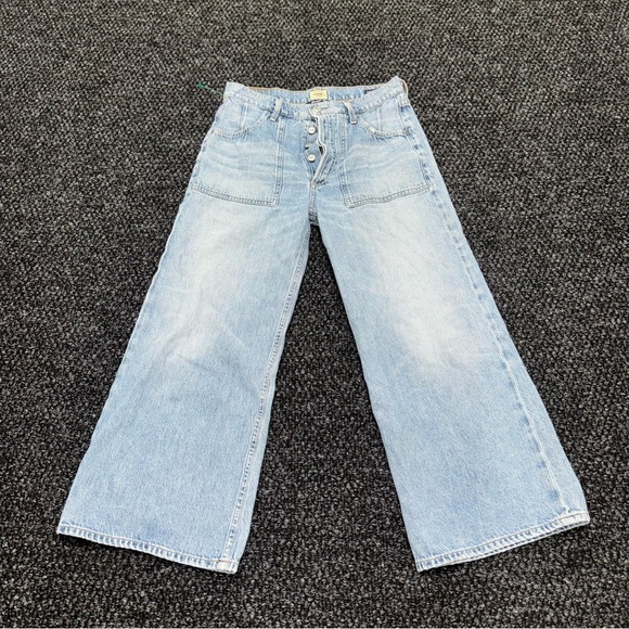 Citizens Of Humanity Denim - Citizens of Humanity Millie Jeans Size 27 Ambry Wide Leg Crop Button Fly USA